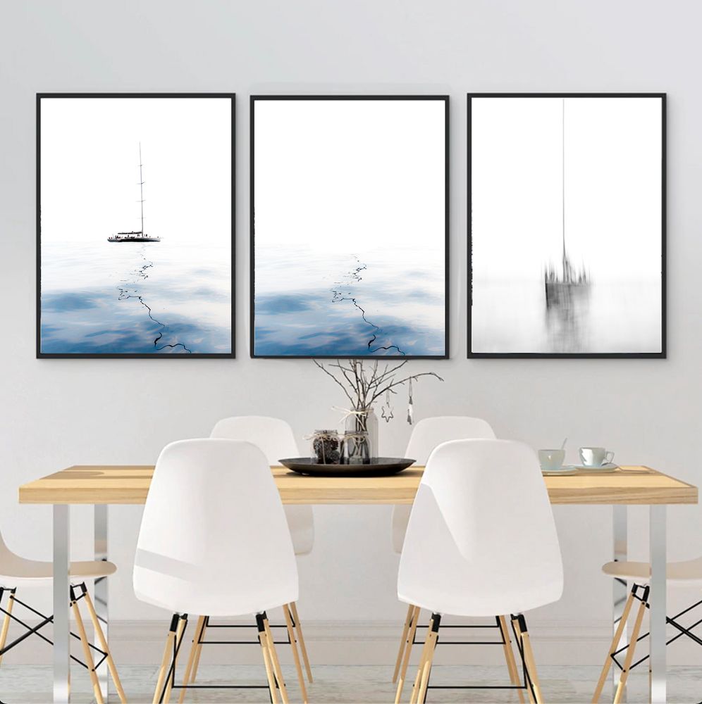 Art photos - Photo abstractions Sea - SAILS & RODS