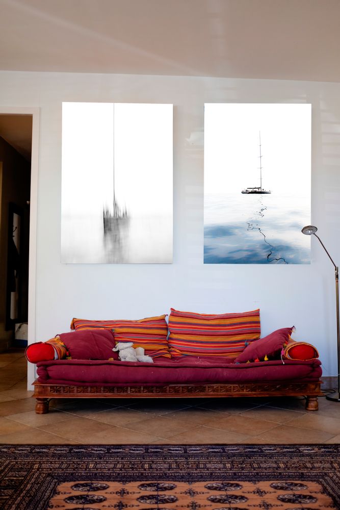 Art photos - Photo abstractions Sea - SAILS & RODS