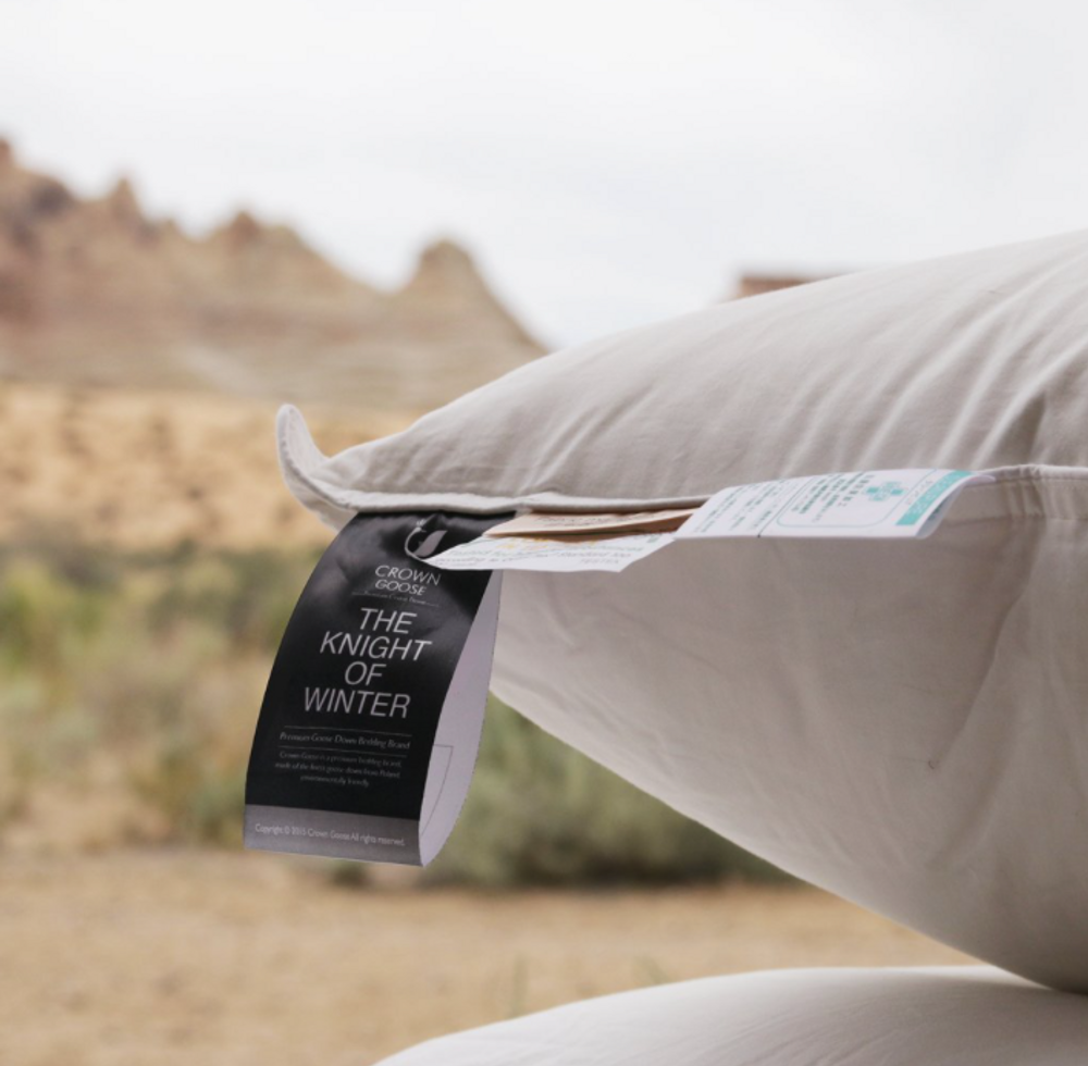 Couettes et oreillers - Oreiller duvet d'oie - CROWN GOOSE