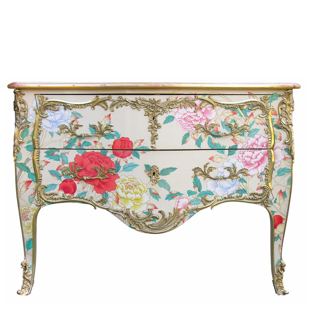 Chests of drawers - Louis XV chest-of-drawers, in the style of B.V.R.B. - Ref. 573 - MOISSONNIER