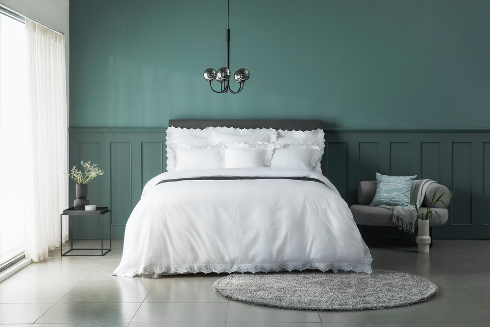 Linge de lit - Parure de lit de luxe Ftera Collection, déesse de la Victoire - CROWN GOOSE