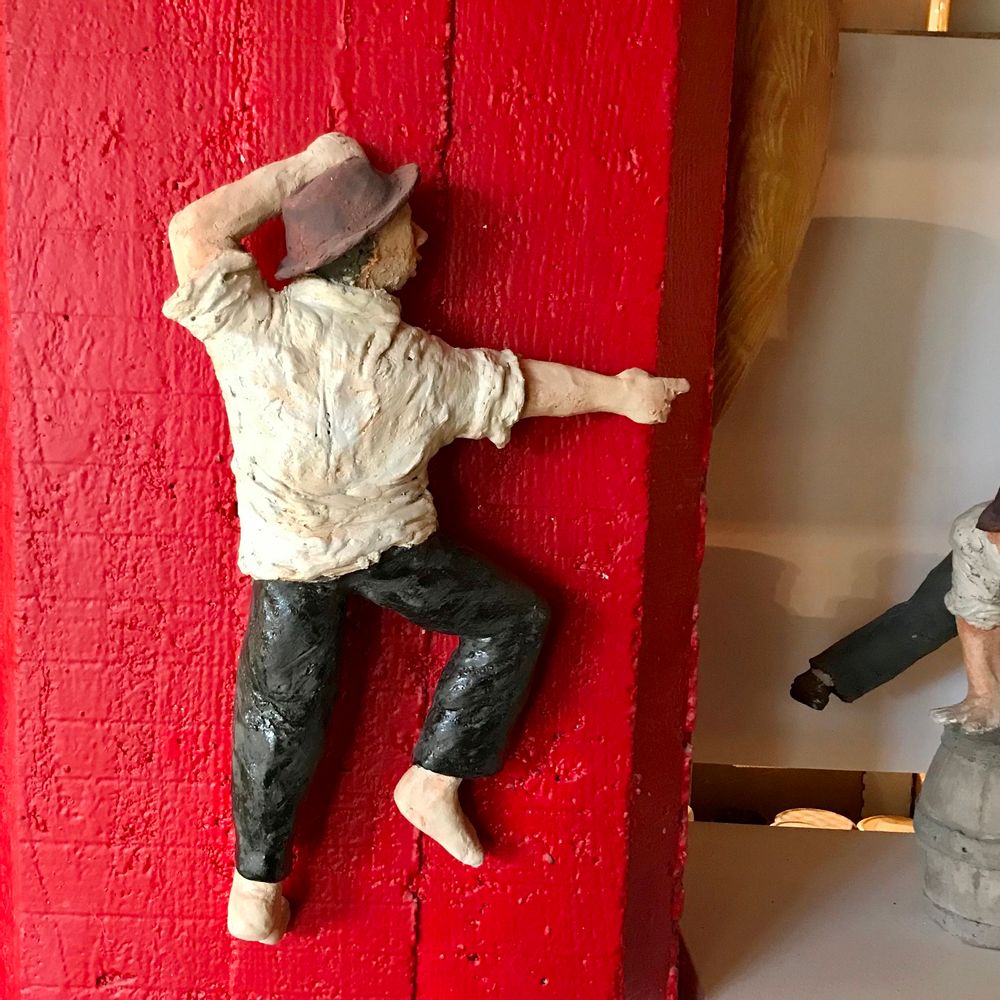 Other wall decoration - Acrobat man - ELISABETH BOURGET