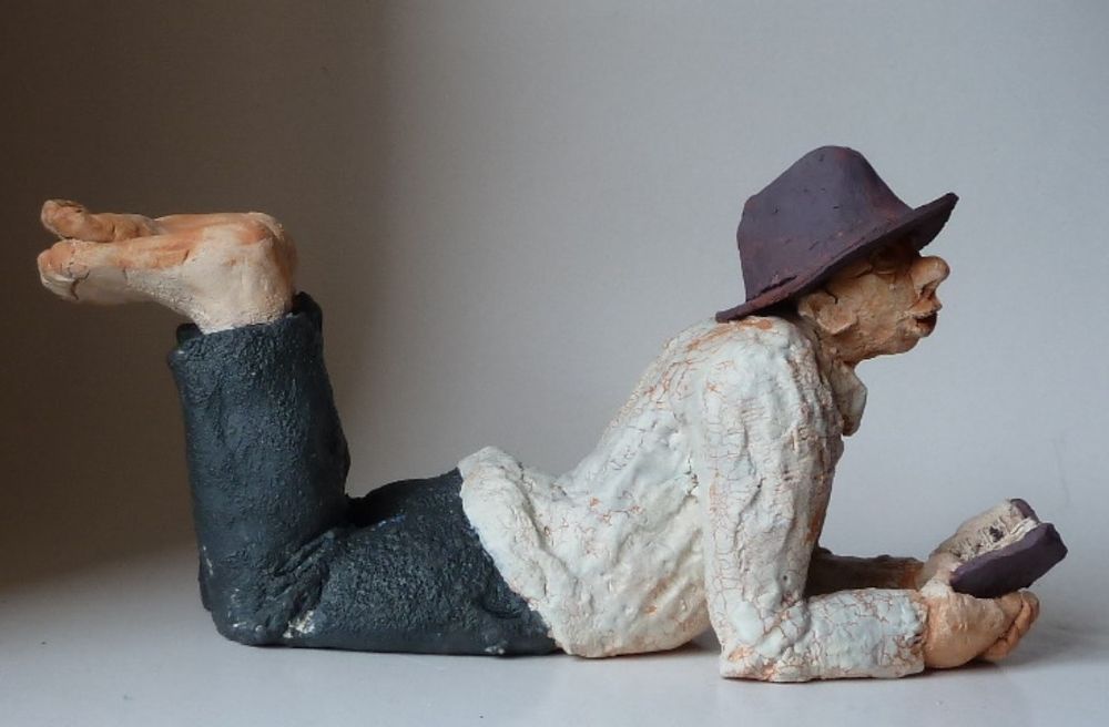 Sculptures, statuettes et miniatures - Sculpture Bonshommes - ELISABETH BOURGET