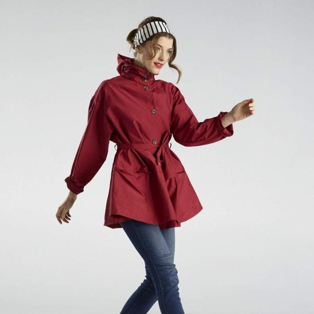 Prêt-à-porter - Manteau Bise - Rosso - CUMULUS BY FRANCOISE PENDVILLE