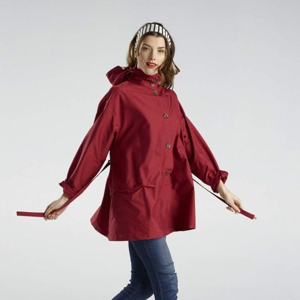 Prêt-à-porter - Manteau Bise - Rosso - CUMULUS BY FRANCOISE PENDVILLE