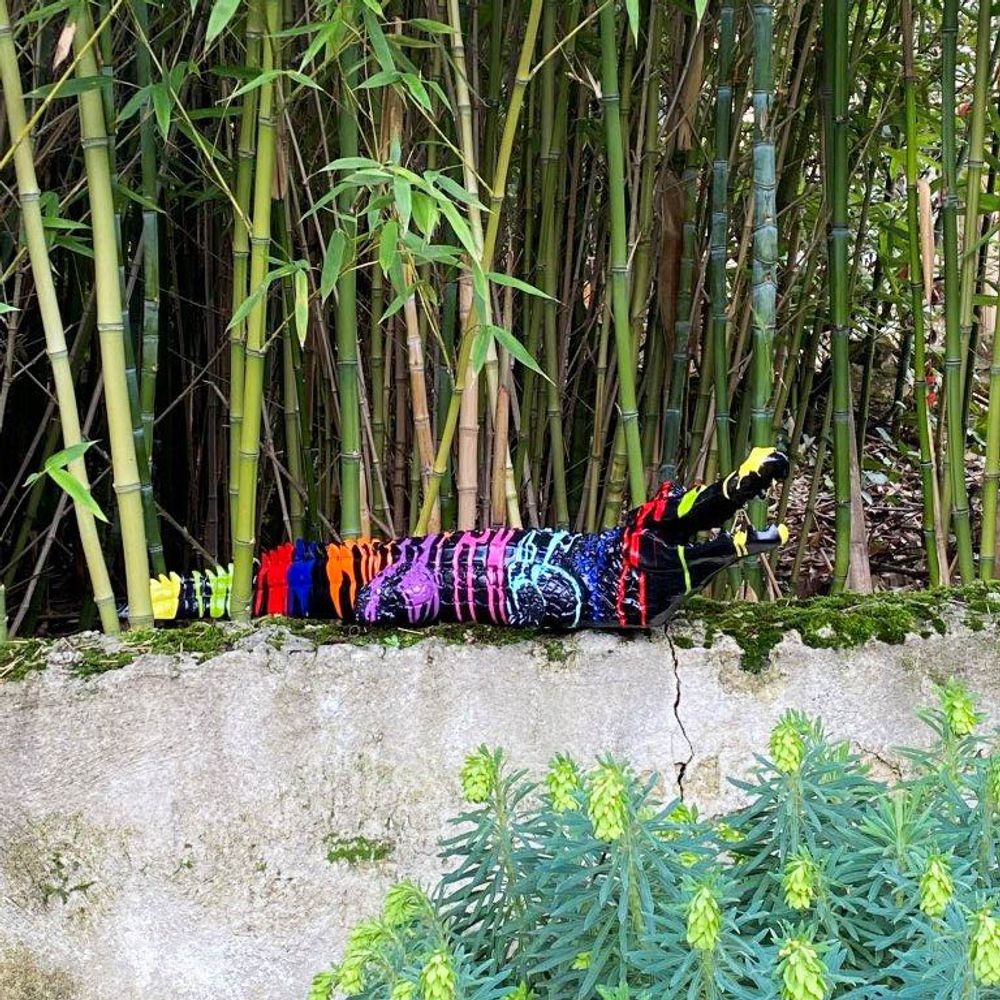 Outdoor decorative accessories - Crocodile trash outdoor - AMADEUS