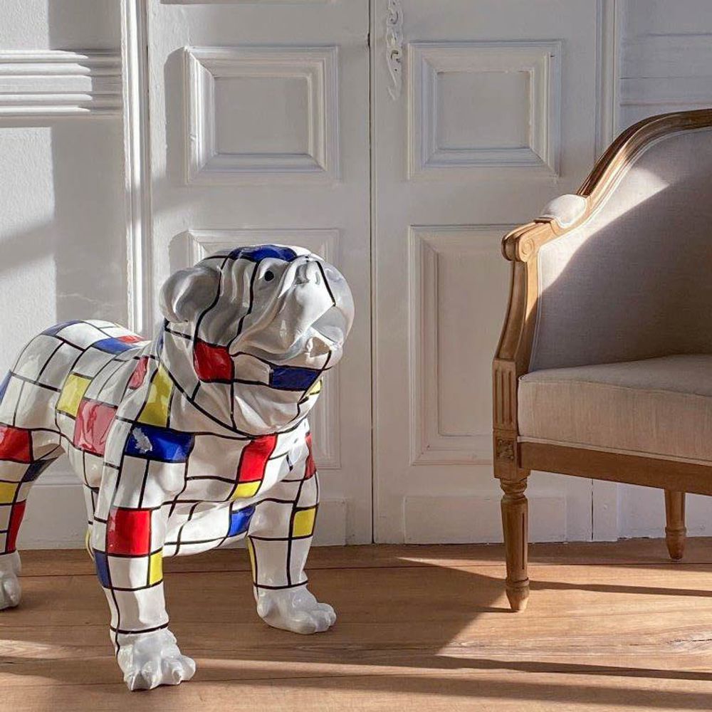 Accessoires de déco extérieure - Bulldog collection "square"  - AMADEUS
