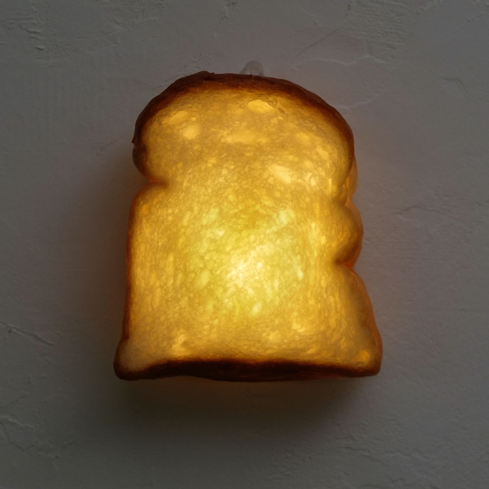 Hanging lights - PAMPSHADE -Round Toast bread lamp - - PAMPSHADE BY YUKIKO MORITA