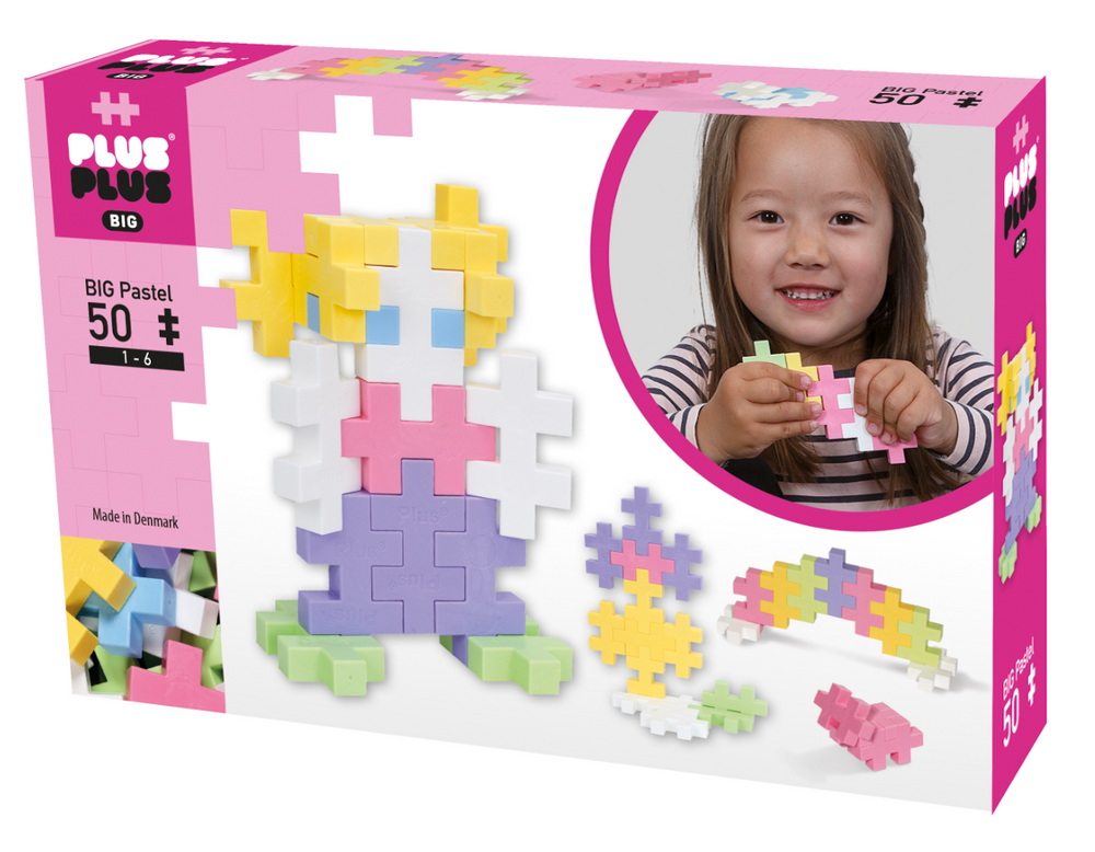 Children's games - Créa box, PLUS-PLUS construction game - KONTIKI