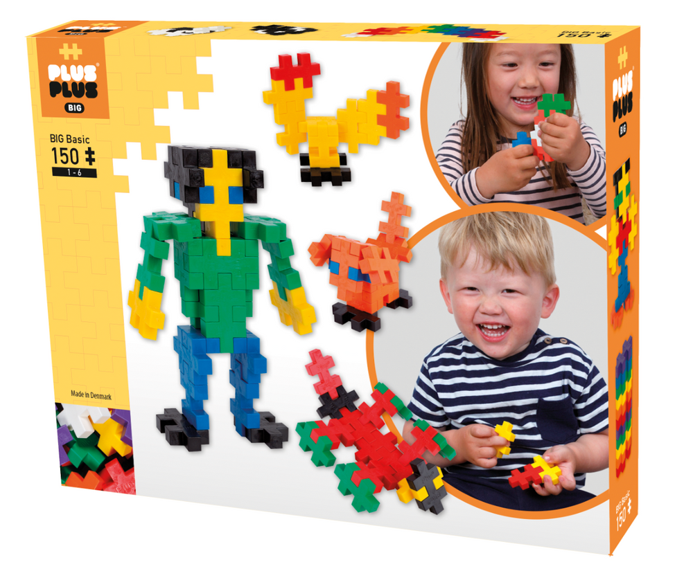 Children's games - Créa box, PLUS-PLUS construction game - KONTIKI