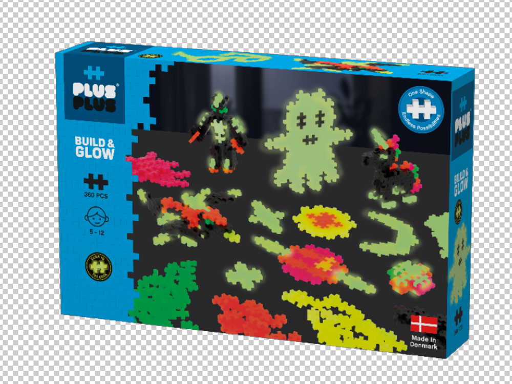 Children's games - Créa box, PLUS-PLUS construction game - KONTIKI