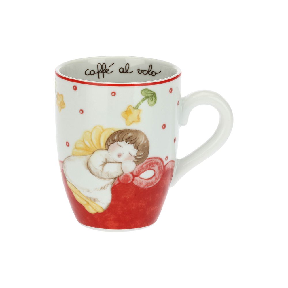 Tasses et mugs - Mug de Noël doux avec ange - THUN - LENET GROUP