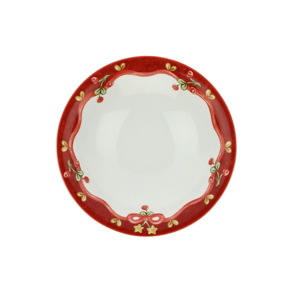 Formal plates - Set of 6 Sweet Christmas plates - THUN - LENET GROUP