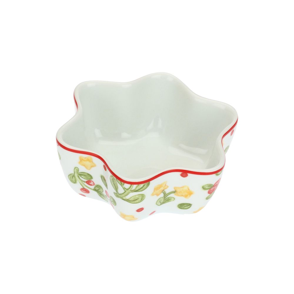 Bowls - Small Sweet Christmas star shaped bowl - THUN - LENET GROUP