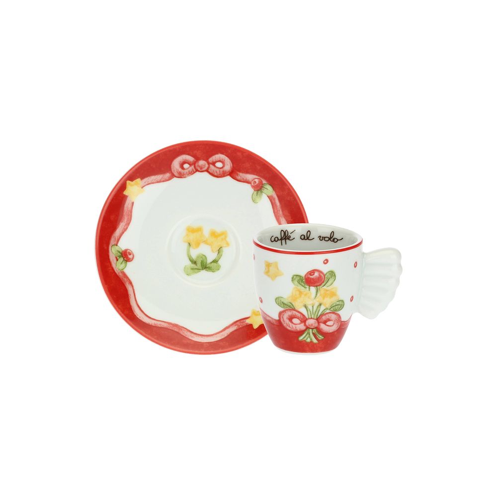 Gifts - Set of 6 Sweet Christmas coffee cups - THUN - LENET GROUP