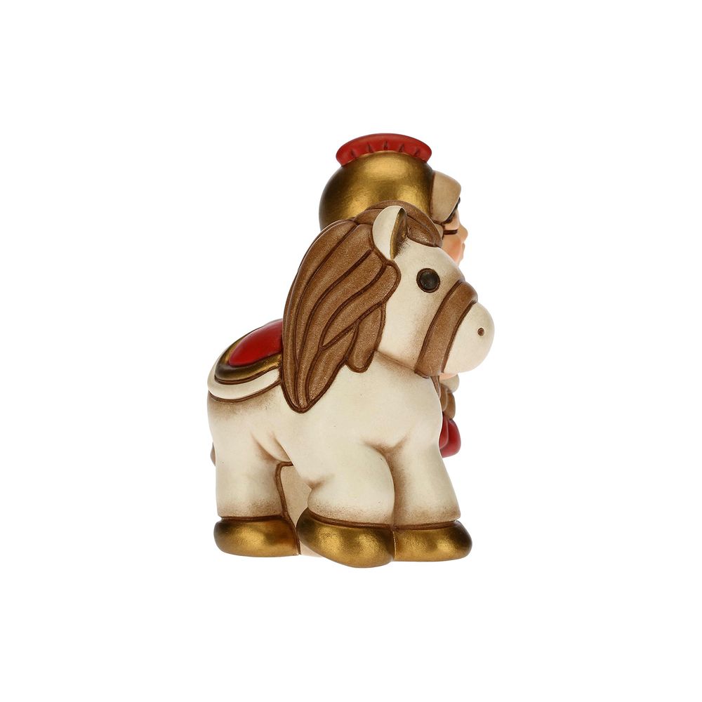 Crèches et santons - Soldat avec cheval Crèche Classique - THUN - LENET GROUP