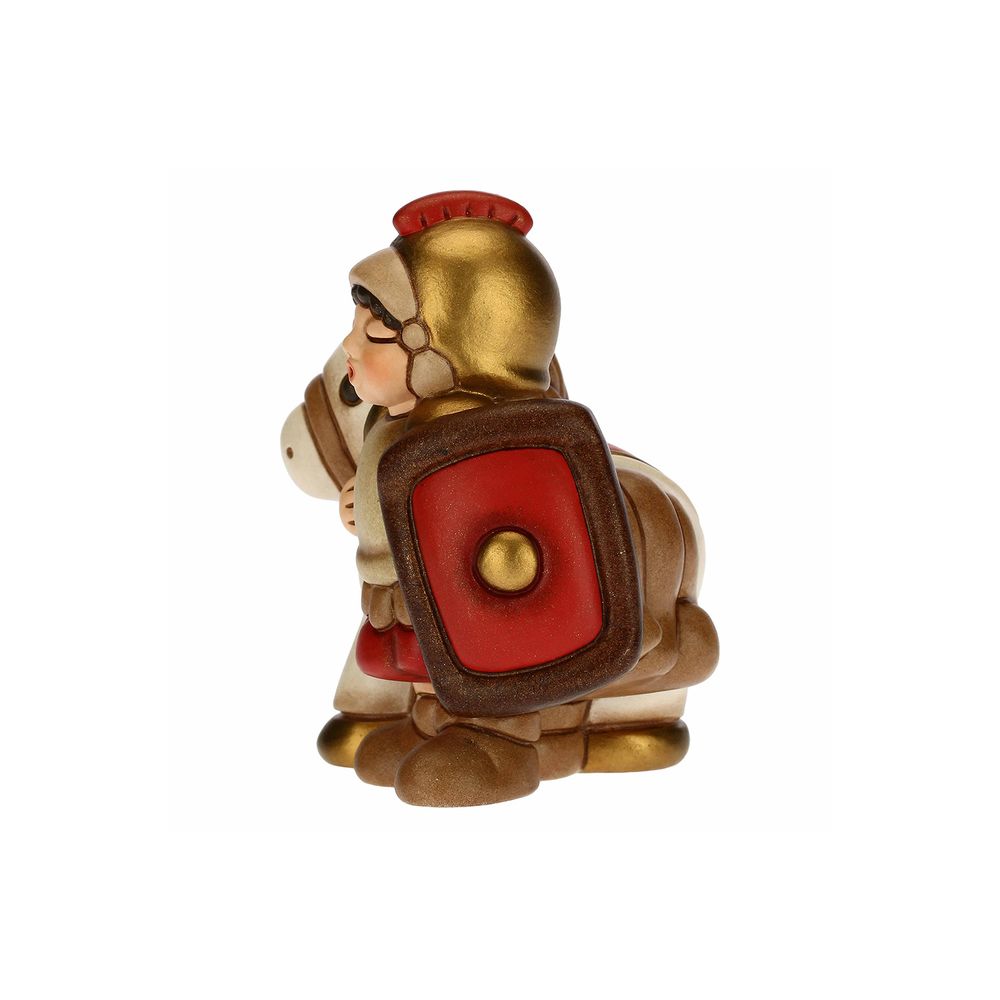 Crèches et santons - Soldat avec cheval Crèche Classique - THUN - LENET GROUP