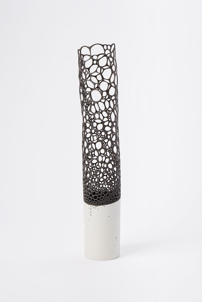 Céramique - Vase APPARENCE noire - PASSAGE SECRET COLLECTIONS