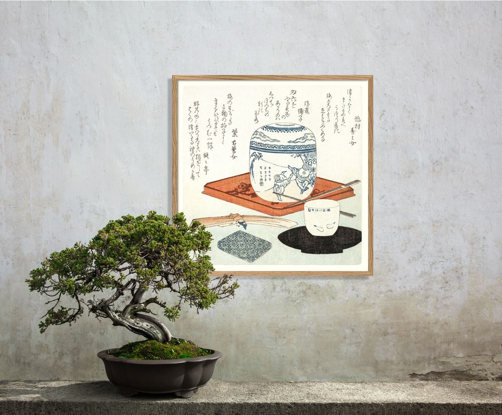 Affiches - Affiche Japanese Still life. - THE DYBDAHL CO.