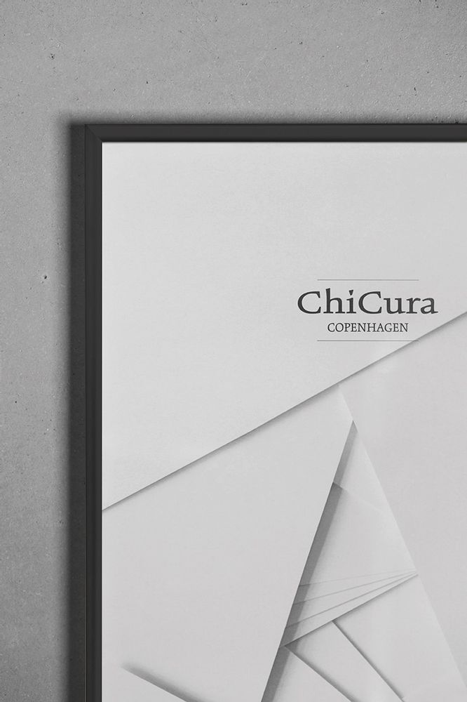 Frames - Alu Frame - Matt Black - CHICURA COPENHAGEN