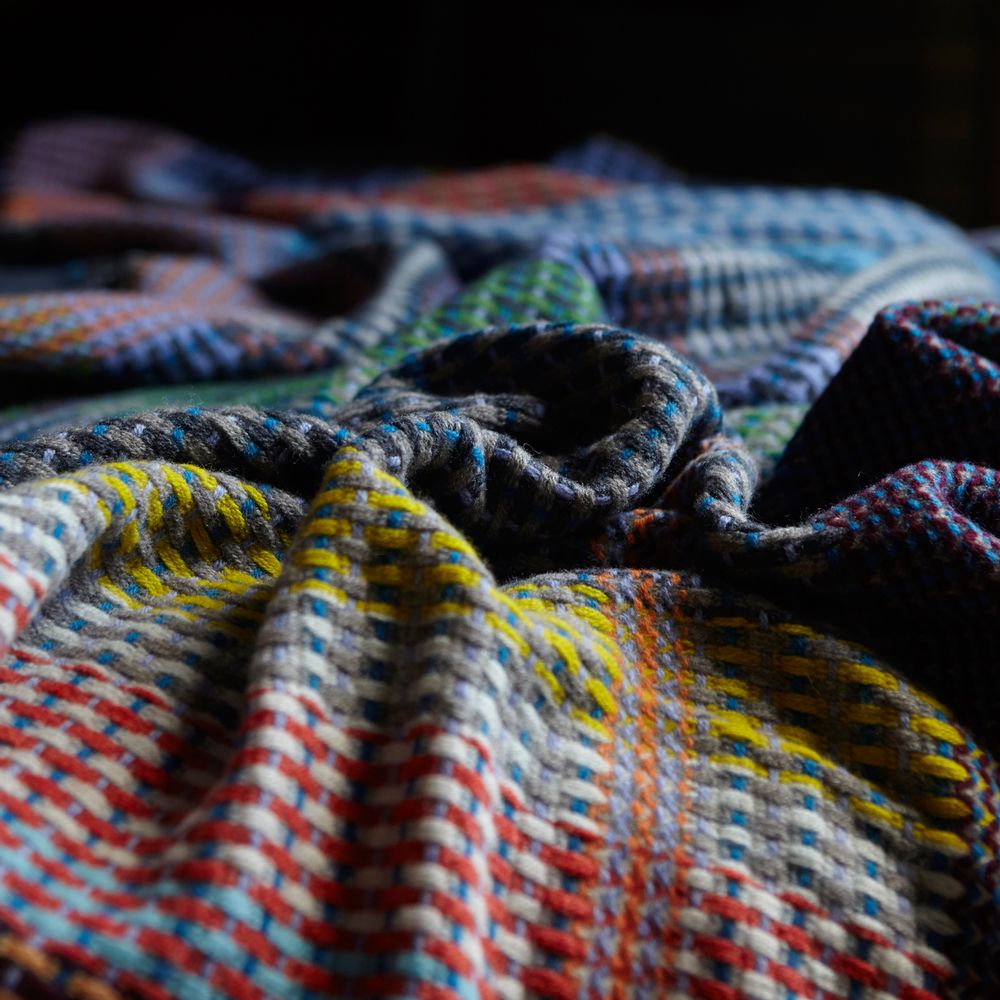 Objets de décoration - Panier Plaid Millicent - WALLACE SEWELL