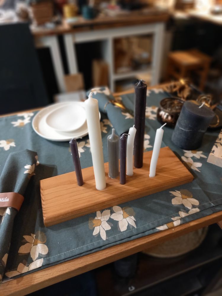 Objets de décoration - Table - Porte bougie - POUSSIÈRE DES RUES