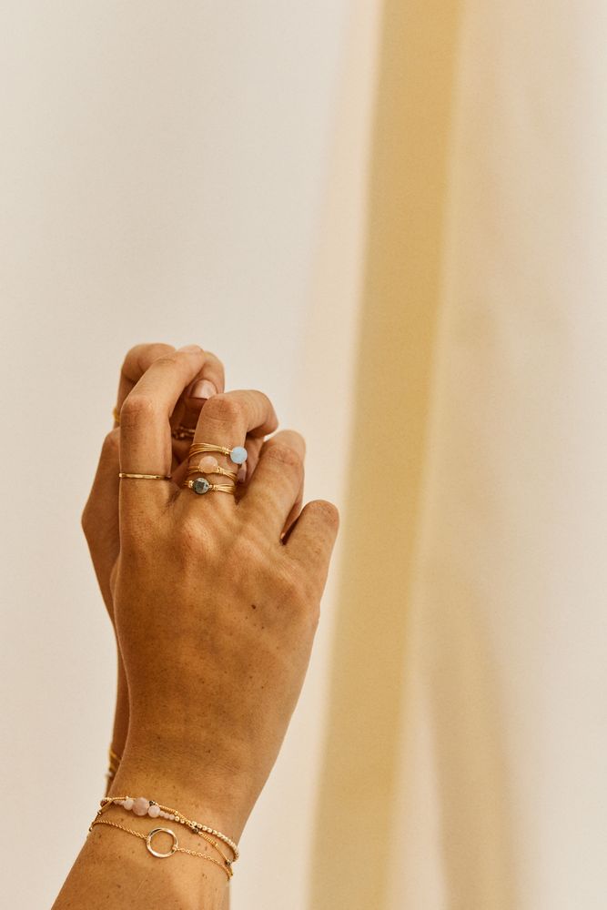 Bijoux - Bague Bouton multirangs - YAY PARIS