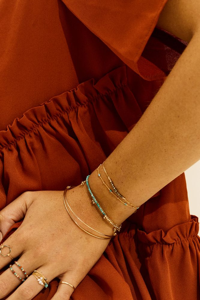 Jewelry - Bracelet Line Stones - YAY PARIS