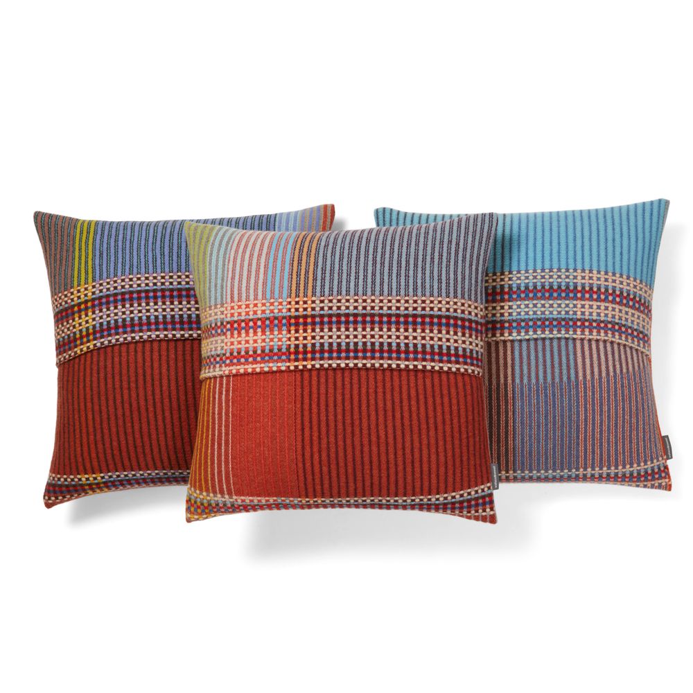 Fabric cushions - Pinstripe Cushion Beatrix - WALLACE SEWELL