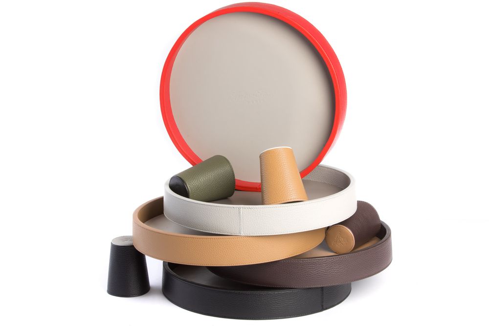 Petite maroquinerie - Piste de Dés I Cuir Buffle - HECTOR SAXE PARIS DEPUIS 1978