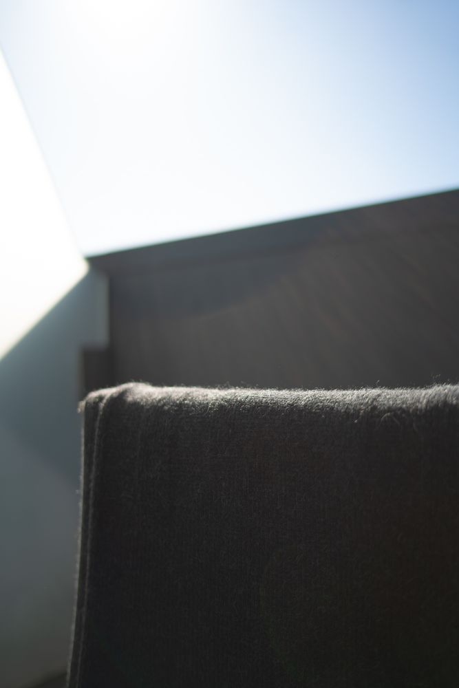Throw blankets - Baby Alpaca Wool Blanket Charcoal - LA MAISON DE LA MAILLE