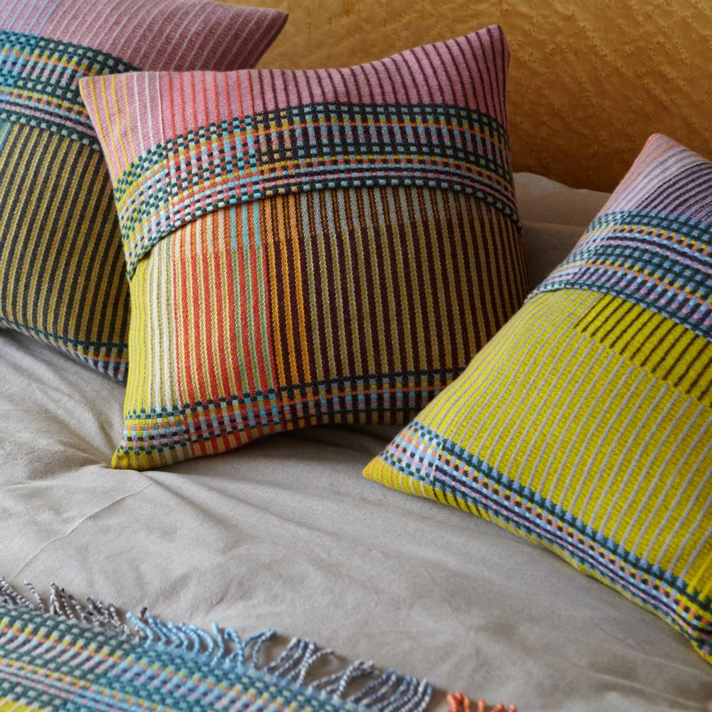 Coussins textile - Coussin à rayures Hambling - WALLACE SEWELL
