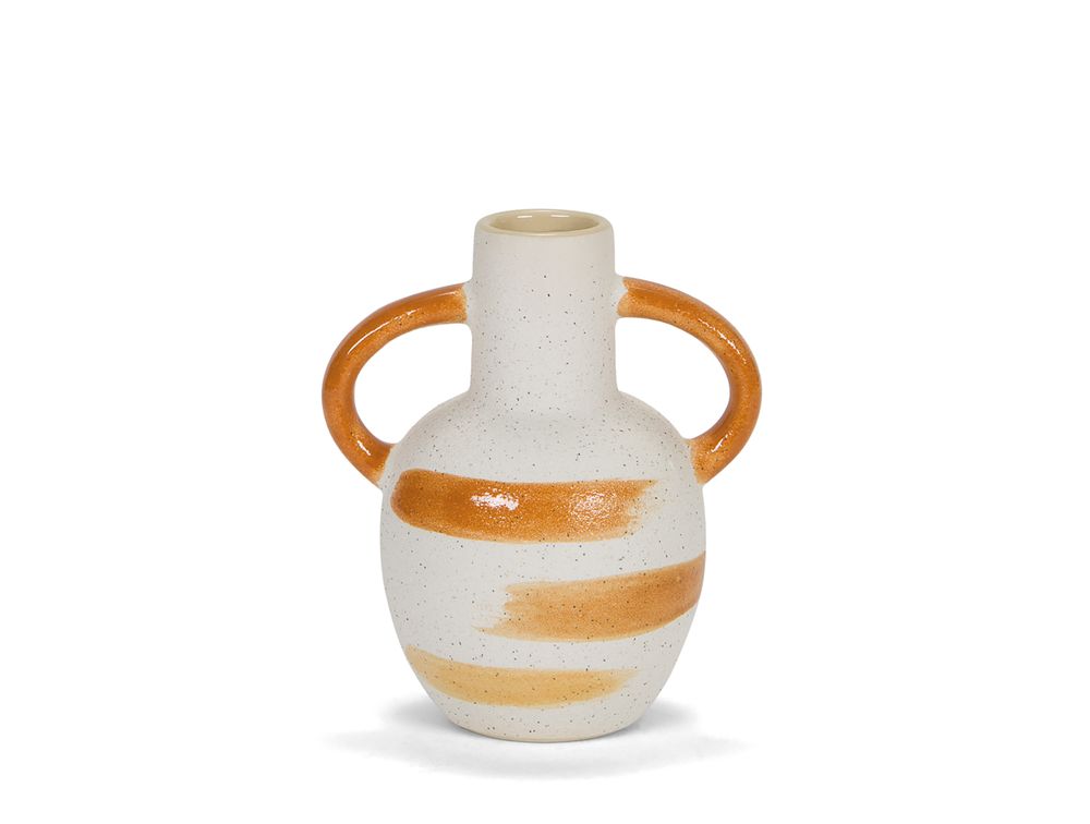 Vases - Desert ceramic vase 12.5x9.5x15 cm AX21075 - ANDREA HOUSE