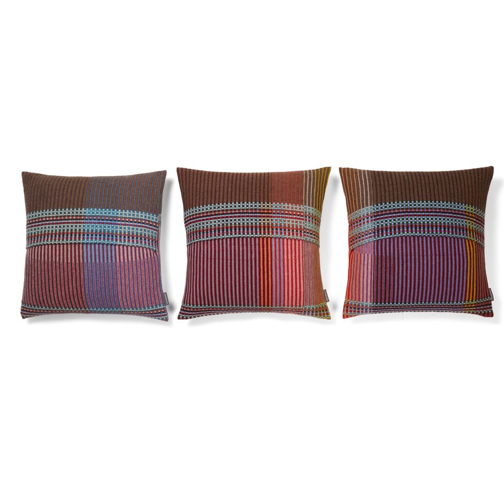 Fabric cushions - Pinstripe Cushion Rosalind - WALLACE SEWELL