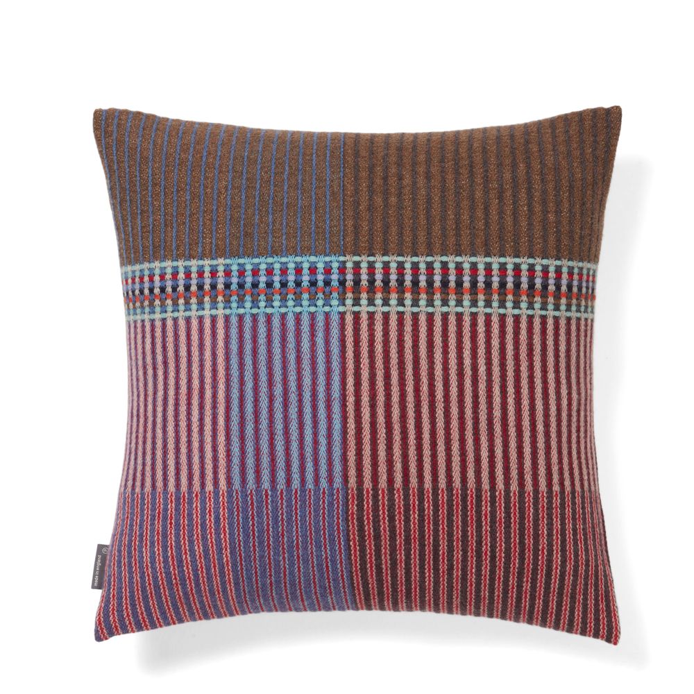 Fabric cushions - Pinstripe Cushion Rosalind - WALLACE SEWELL