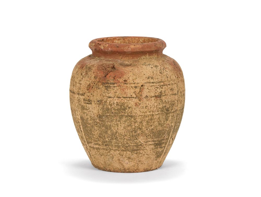 Vases - Vase en ciment rustique Ø26x28,5 cm AX21081 - ANDREA HOUSE