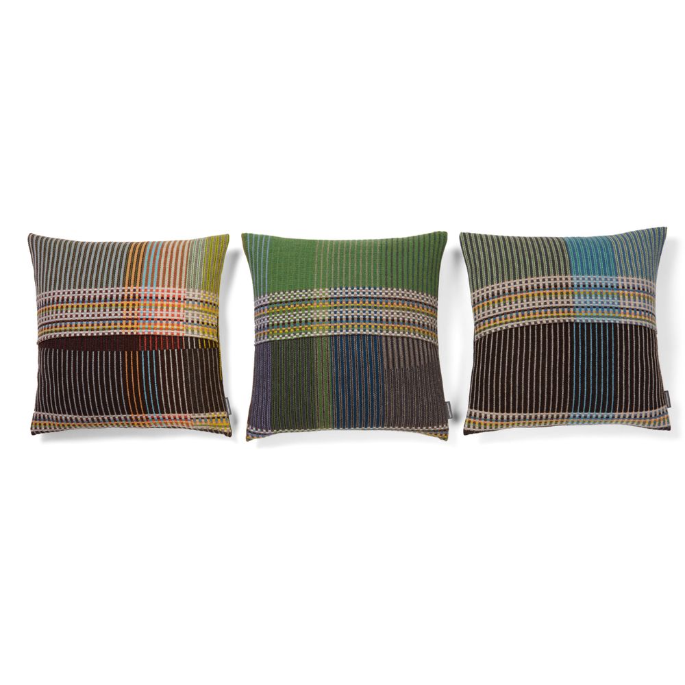 Fabric cushions - Pinstripe Cushion Florence - WALLACE SEWELL