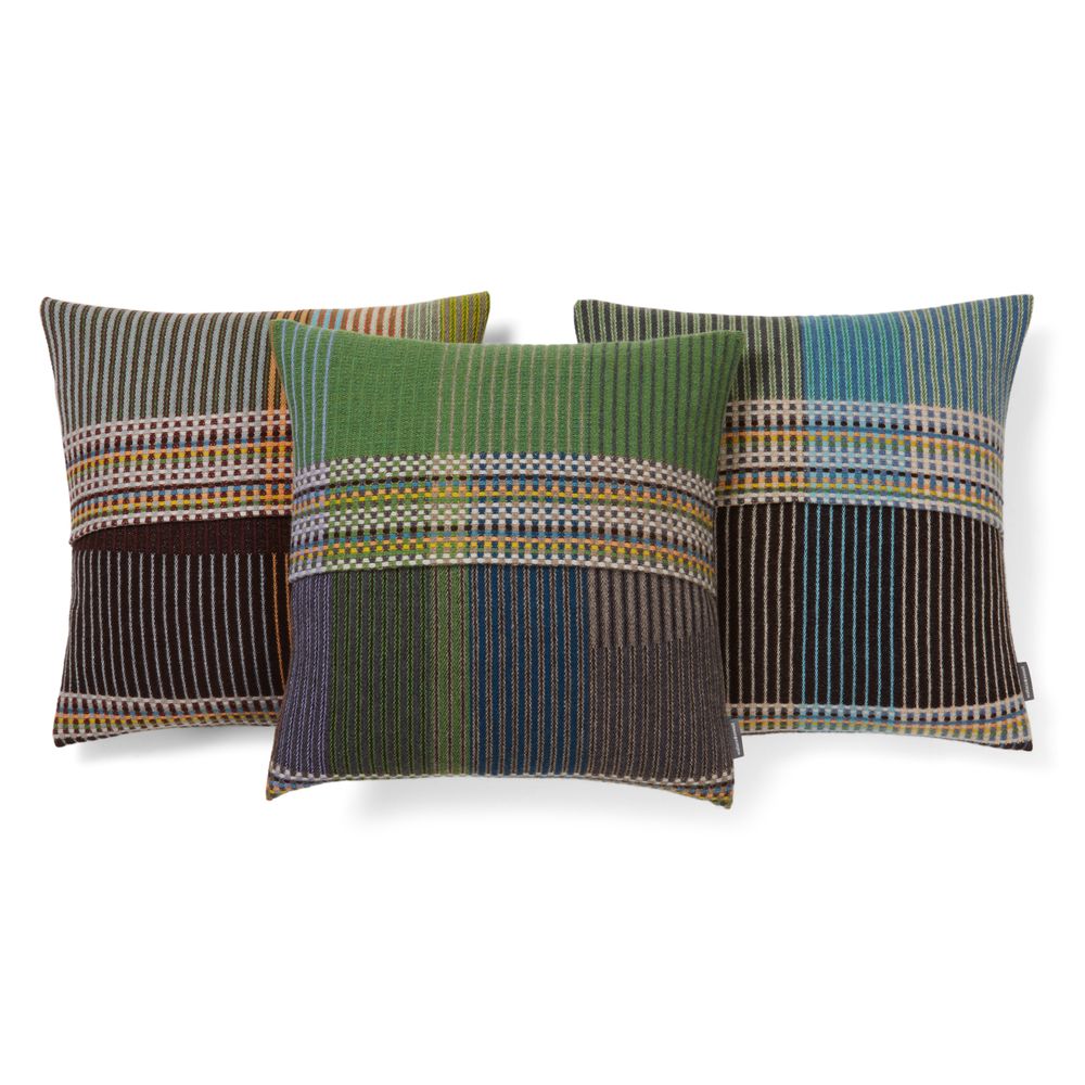 Fabric cushions - Pinstripe Cushion Florence - WALLACE SEWELL