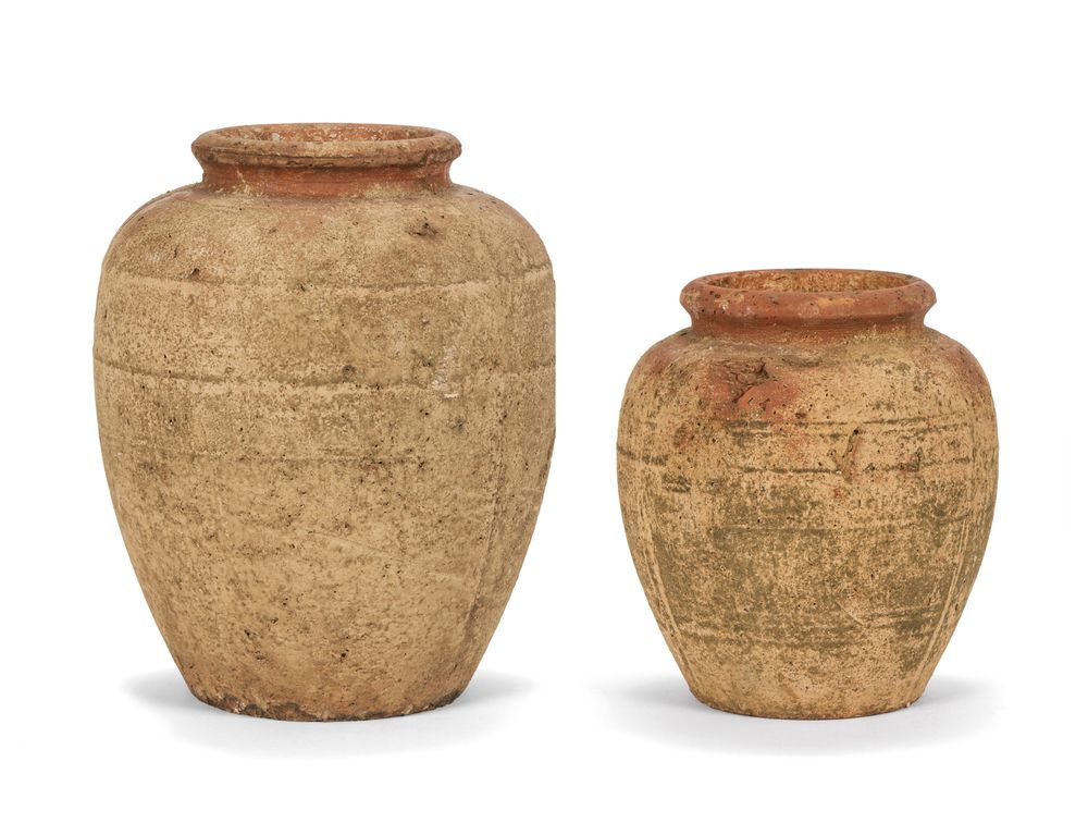 Vases - Vase rustique en ciment Ø31x37,5 cm AX21082 - ANDREA HOUSE