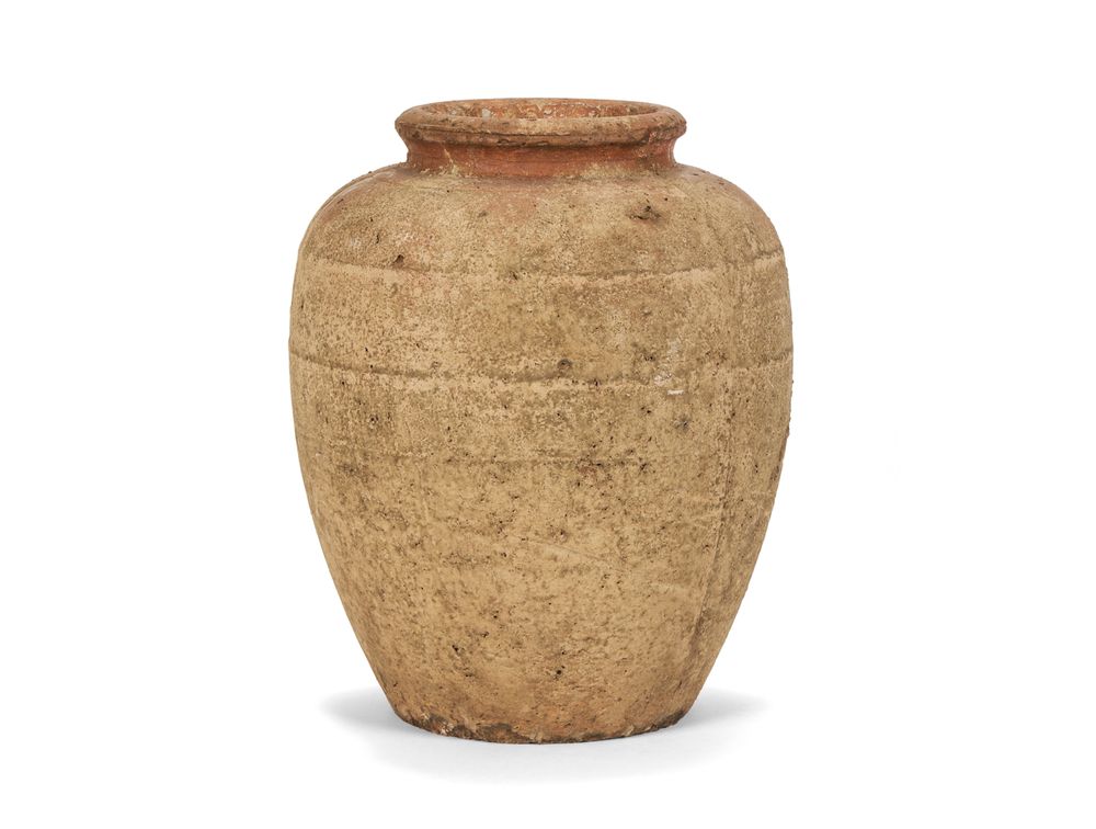 Vases - Vase rustique en ciment Ø31x37,5 cm AX21082 - ANDREA HOUSE