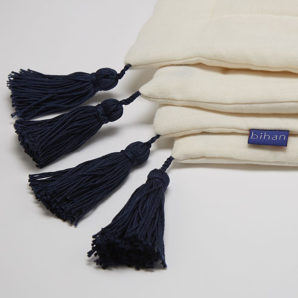 Linge de lit - MARILOU - Couverture ouatinée en double gaze de coton bio - BIHAN