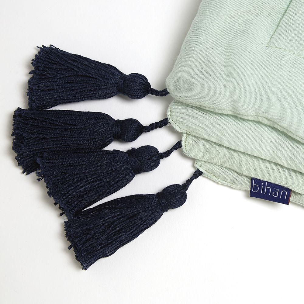 Linge de lit - MARILOU - Couverture ouatinée en double gaze de coton bio - BIHAN