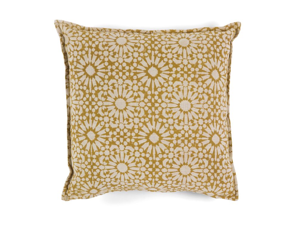 Coussins textile - Coussin coton souci 45x45 cm AX21091 - ANDREA HOUSE