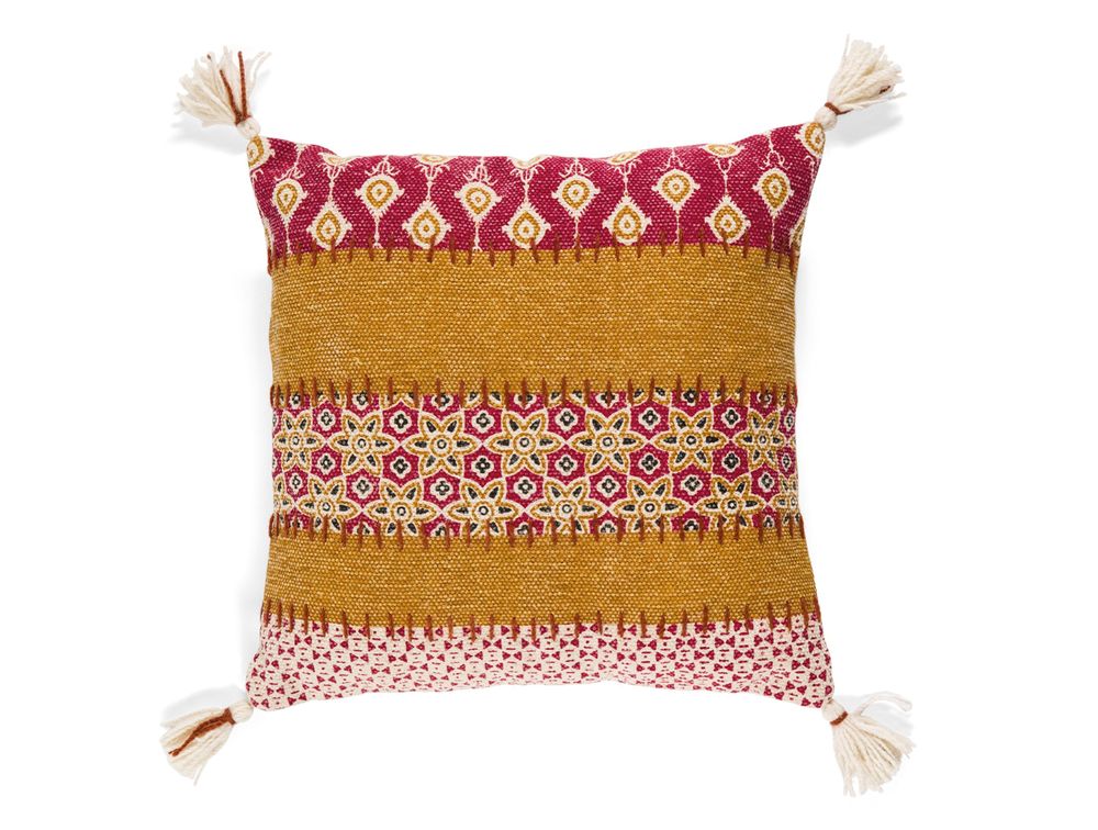 Coussins textile - Coussin coton Lilas 45x45 cm AX21123 - ANDREA HOUSE