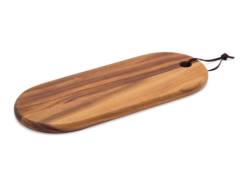 Table mat - Oval cutting board acacia wood 16x38x2 cm CC21059 - ANDREA HOUSE