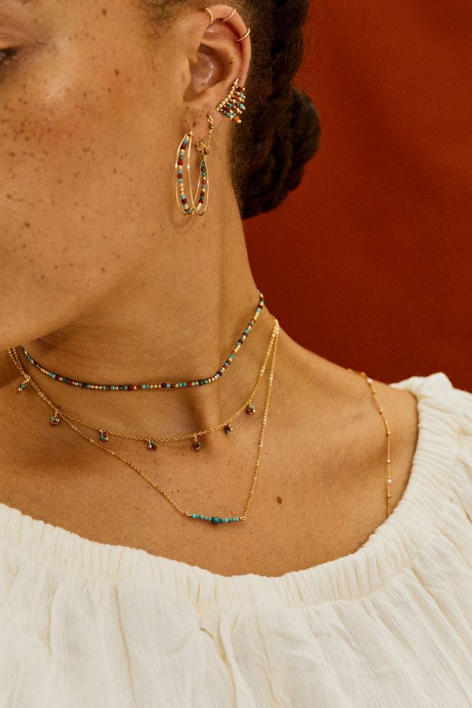 Jewelry - Queen hoops earrings - YAY PARIS