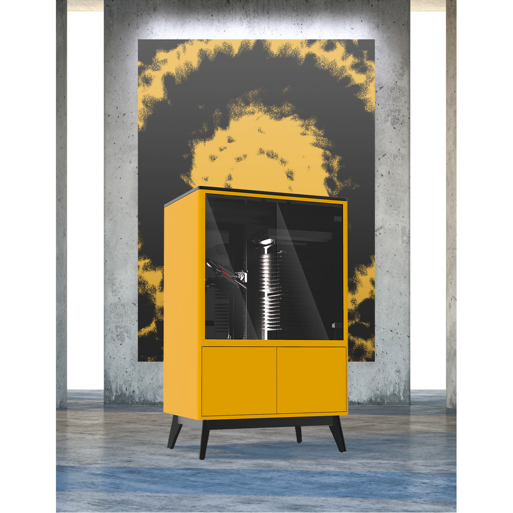 Armoires - Jukebox Orphéau | Série Mimosa | Jaune - JUKEBOX ORPHÉAU