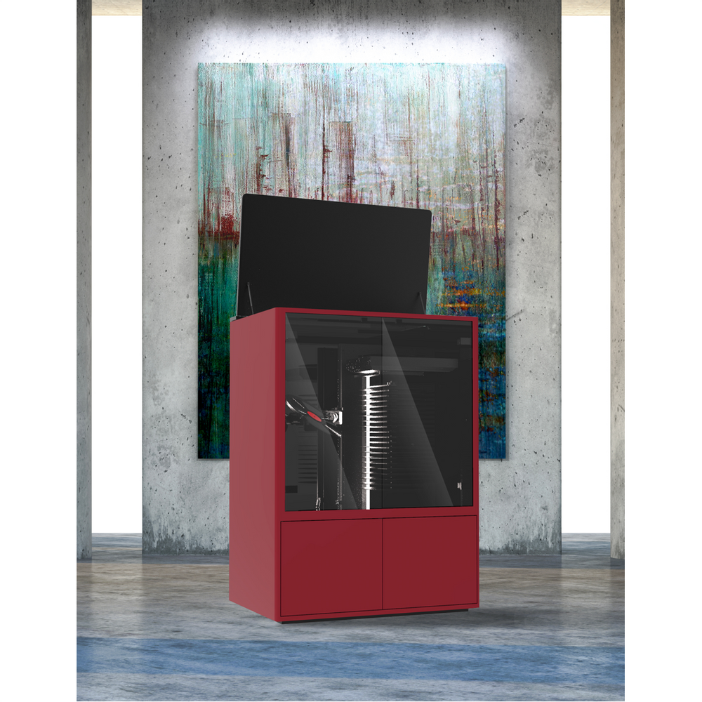 Speakers and radios - Orpheus Jukebox | Mimosa Series | Red - JUKEBOX ORPHÉAU