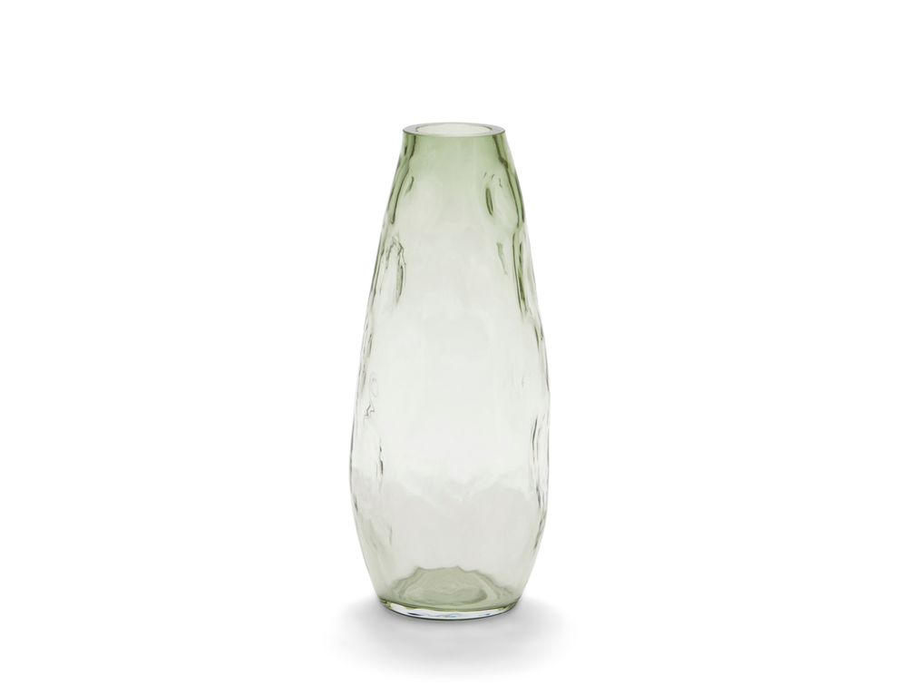 Vases - Serenity vase en verre vert clair Ø11.5x28 cm CR21105 - ANDREA HOUSE