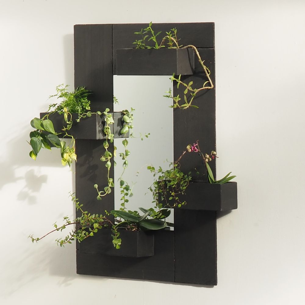 Spa - Slate Mirror 4 Planters - LE TRÈFLE BLEU